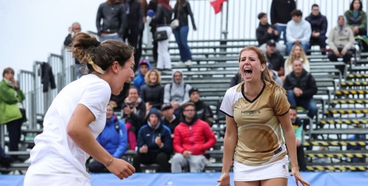 Ariadna Costa i Elena Francesconi durant el campionat del món | Srdjan Stevanovic